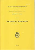 Matematica e applicazioni. Serie IX- Volume V- Fascicolo 2. Rendiconti Lincei