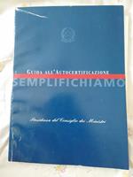 Guida alle autocertificazione semplifichiamo