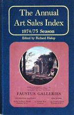 The Annual Art Sales Index 1974/75 Season Di: Edited By Richard Hislop