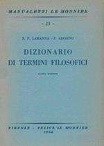 Dizionario Di Termini Filosofici