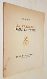 En Francais Dans Le Texte