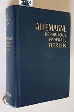 Les guides bleus ALLEMAGNE REPUBLIQUE FEDERALE BERLIN