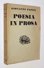 Poesia In Prosa Cento Pagine Di Poesia, Giorni Di Festa