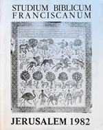 Studium Biblicum Franciscanum Ricerche Archeologiche Nei Santuari Della Terra Santa Jerusalem 1982
