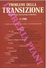 Problemi della transizione. Trimestrale di cultura e politica