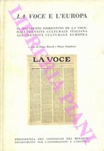 La Voce e l'Europa. Il movimento fiorentino de La Voce: dall'identità culturale italiana all'identità culturale europea