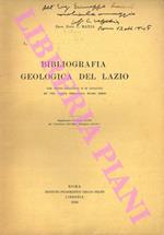 Bibliografia geologica del Lazio