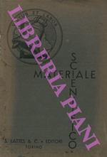 Materiale scientifico. Catalogo generale n° 58