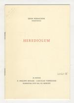 Herediolum. In nuptiis P. Philippi Bonami - Caeciliae Torrigiani