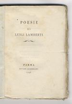 Poesie di Luigi Lamberti