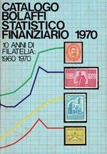 Catalogo Bolaffi statistico finanziario 1970
