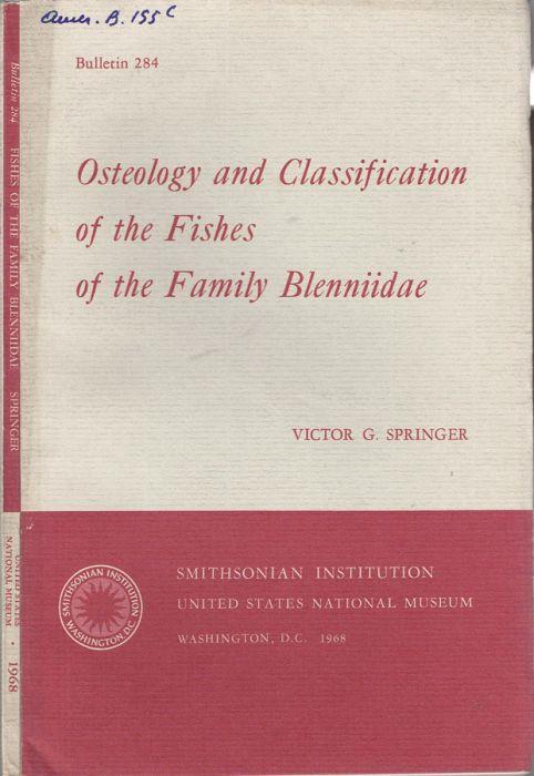 Osteology and Classification of the Fishes of the Family Blenniidae - copertina