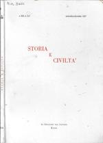 Storia e civiltà anno 1997 N. 3-4