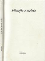 Filosofia e società Vol. XII-XIII