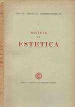 Rivista di estetica Anno XVI, fascicolo III, 1971