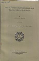 Three miocene porpoises from the calvert cliffs, Maryland