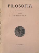 Filosofia Anno XXXI, fascicolo III 1980