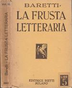 La frusta letteraria vol III