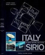 Italy in space before and after Sirio