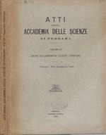 Atti della Accademia delle Scienze di Ferrara Vol. 27° anno accademico CXXVII (1949-50)