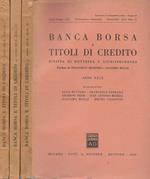 Banca borsa e titoli di credito 1966- XIX Fasc.II,III,IV