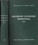 Bibliographie géographique internationale 1959