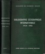 Bibliographie géographique internationale 1954-4955