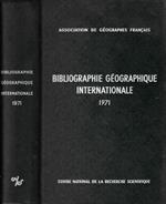 Bibliographie géographique internationale 1971