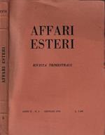 Affari Esteri n. 5 Anno 1970