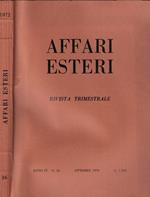 Affari esteri n. 16 Anno 1972