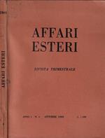 Affari esteri n. 4 Anno 1969