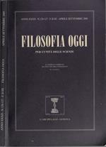 Filosofia oggi per l'unità delle scienze anno 2009 N. 126-127