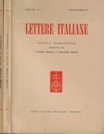 Lettere italiane anno XXVI 1974 N. 1, 2