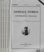 Giornale storico della letteratura italiana Vol. CLXXXVI anno CXXVI 2009 Fasc. 613, 614, 615, 616