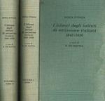 I bilanci degli istituti di emissione italiani 1845-1936. Vol.I tomo I e II