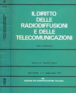 Il diritto delle radiodiffusioni e delle telecomunicazioni. Rivista quadrimestrale anno II, n.2, maggio-agosto 1970