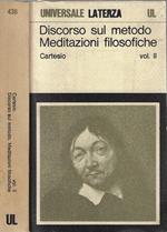 Discorso sul metodo meditazioni filosofiche Vol. II