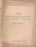 Atti del Convegno Nazionale d'arte figurativa e di musica