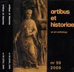 Artibus et historiae an art anthology n. 59-60 Anno 2009
