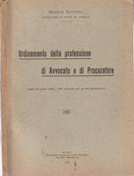 Ordinamento della professione di avvocato e di procuratore