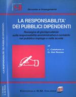 La responsabilità dei pubblici dipendenti