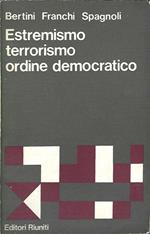 Estremismo terrorismo ordine democratico