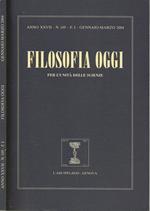 Filosofia oggi per l’unità delle scienze, Anno XXVII- N.105 – F. I 2004