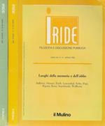 Iride, Filosofia e discussione pubblica Anno VIII, n.14,15– 1995