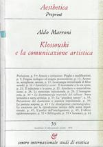 Klossowski e la commissione artistica