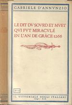 Le dit du sourd et muet qui fut miraculé en l'an de grace 1266