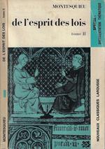 De L'espirit des lois tome II