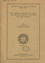 The feeding apparatus of biting and sucking insects affecting man and animals