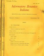 Informatore botanico italiano. Bollettino della societa botanica italiana. Vol.12, anno 1980
