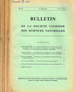 Bulletin de la societè vaudoise des sciences naturelles. Vol.71, 9voll